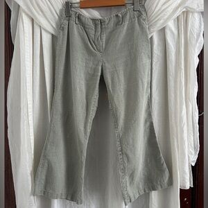Vintage Y2K Linen Capris